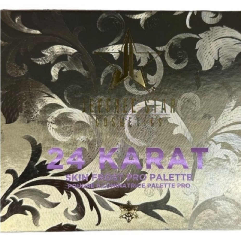 Jeffree Star 24 Karat Skin Frost Pro Palette BRAND NEW NEVER USED RARE 🔥‼️ - Picture 3 of 5